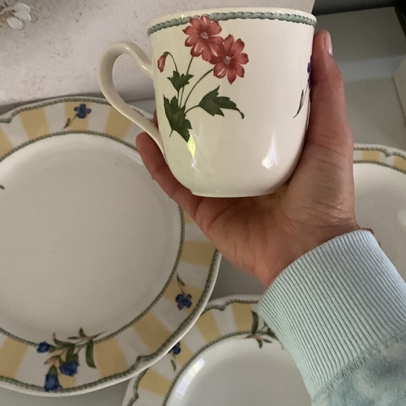 Homecraft by Noritake Ireland 9212 Summer Estate 1 set of 4, mug & plates‎ - Picture 11 of 14